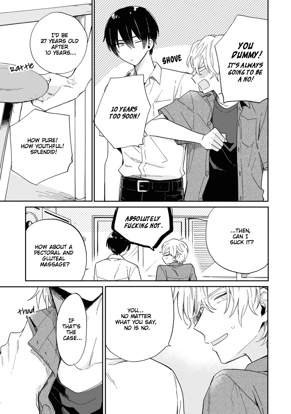 Minato Shouji Coin Laundry Chapter 3 page 27 - Chapter 3: Then, tell me, do you like or hate me?