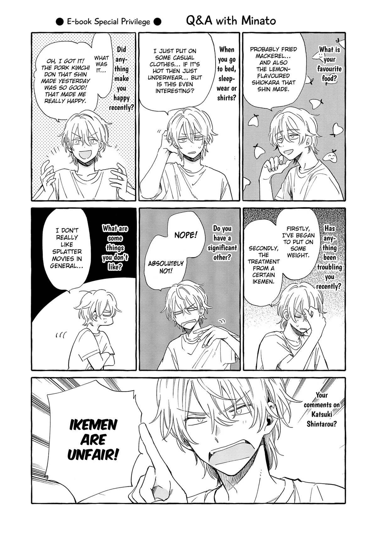 Minato Shouji Coin Laundry Chapter 5.5 page 14 - Chapter 5.5: Extra
