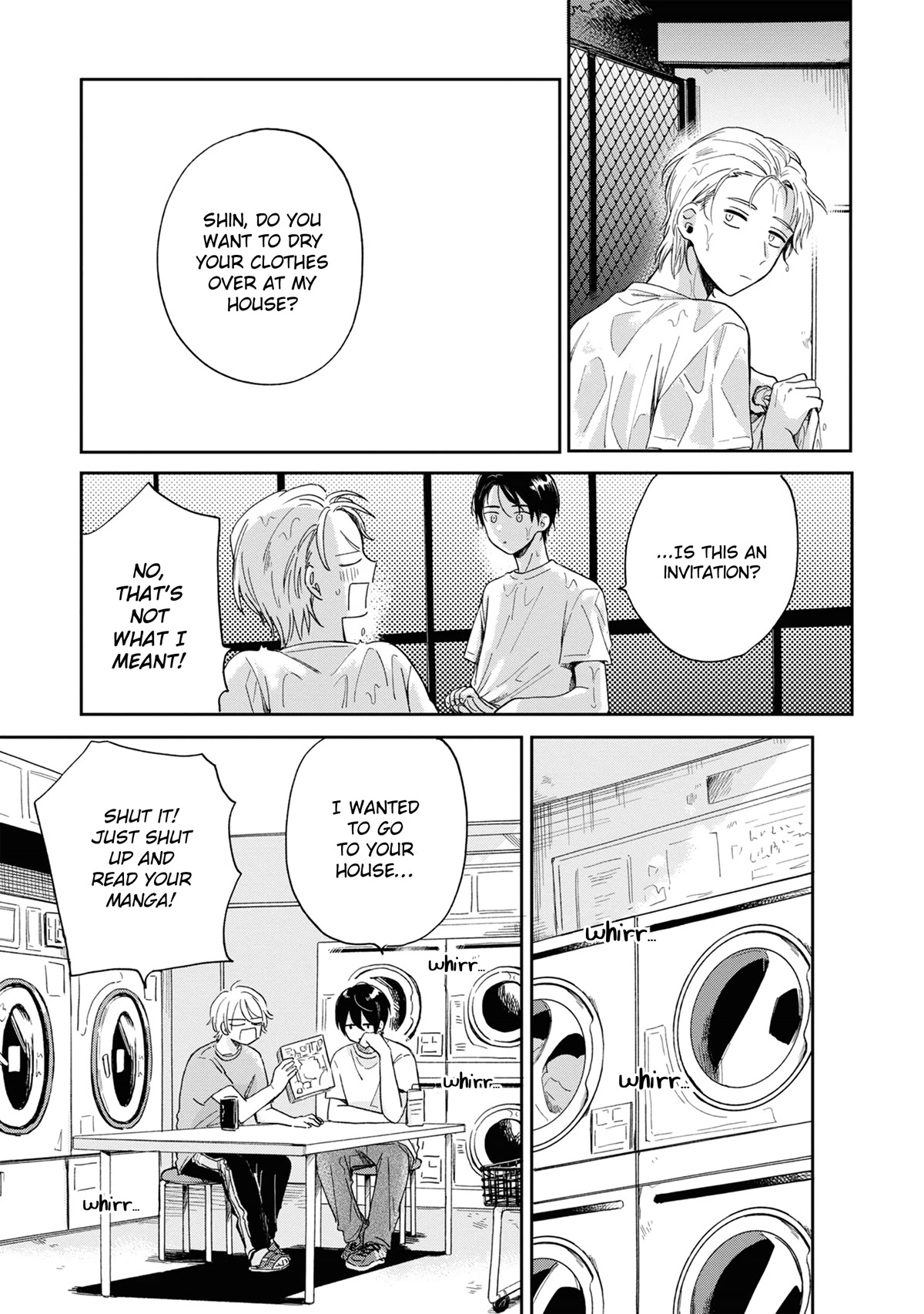 Minato Shouji Coin Laundry Chapter 5 page 31 - Chapter 5: Is this an invitation?