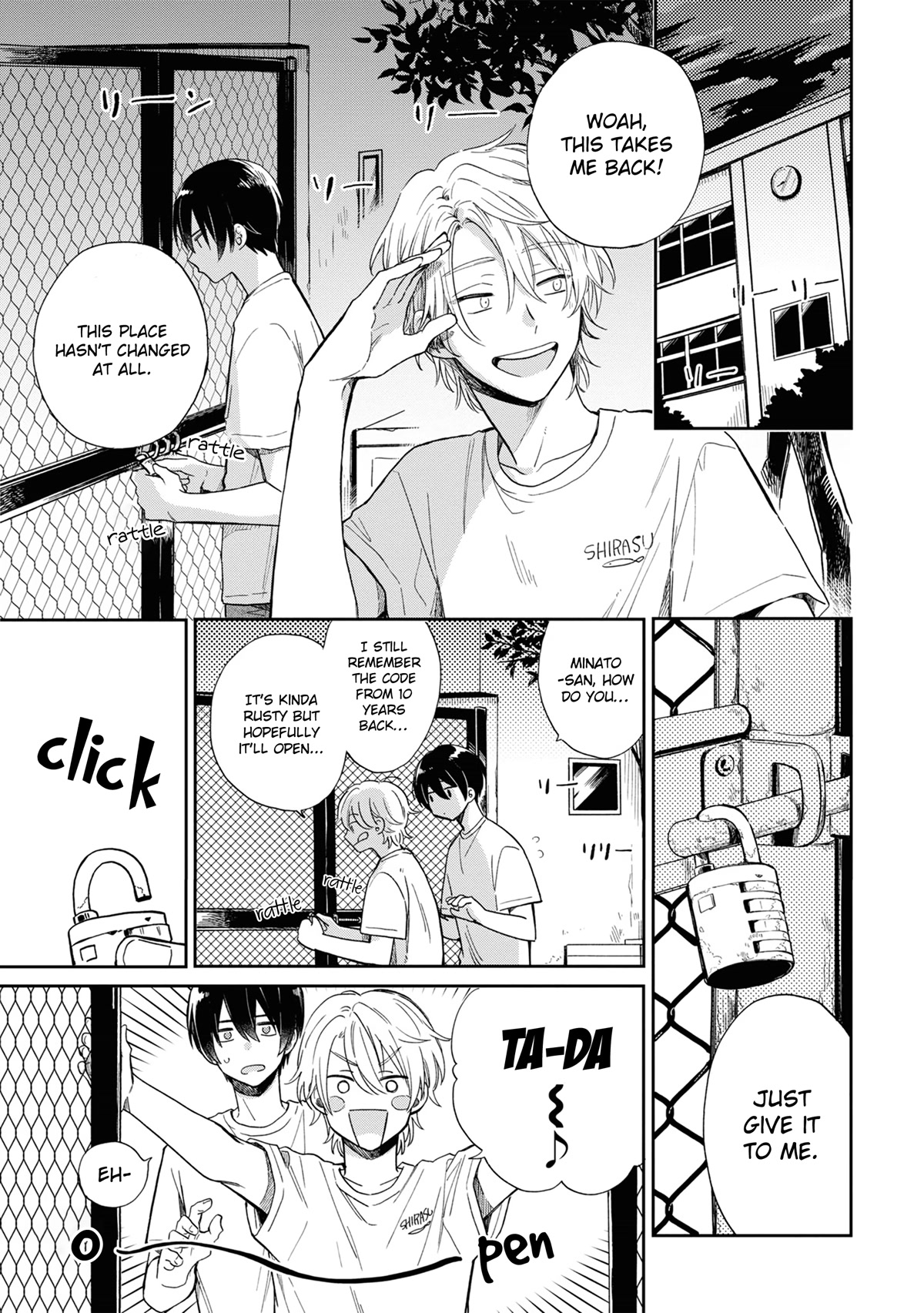 Minato Shouji Coin Laundry Chapter 5 page 5 - Chapter 5: Is this an invitation?
