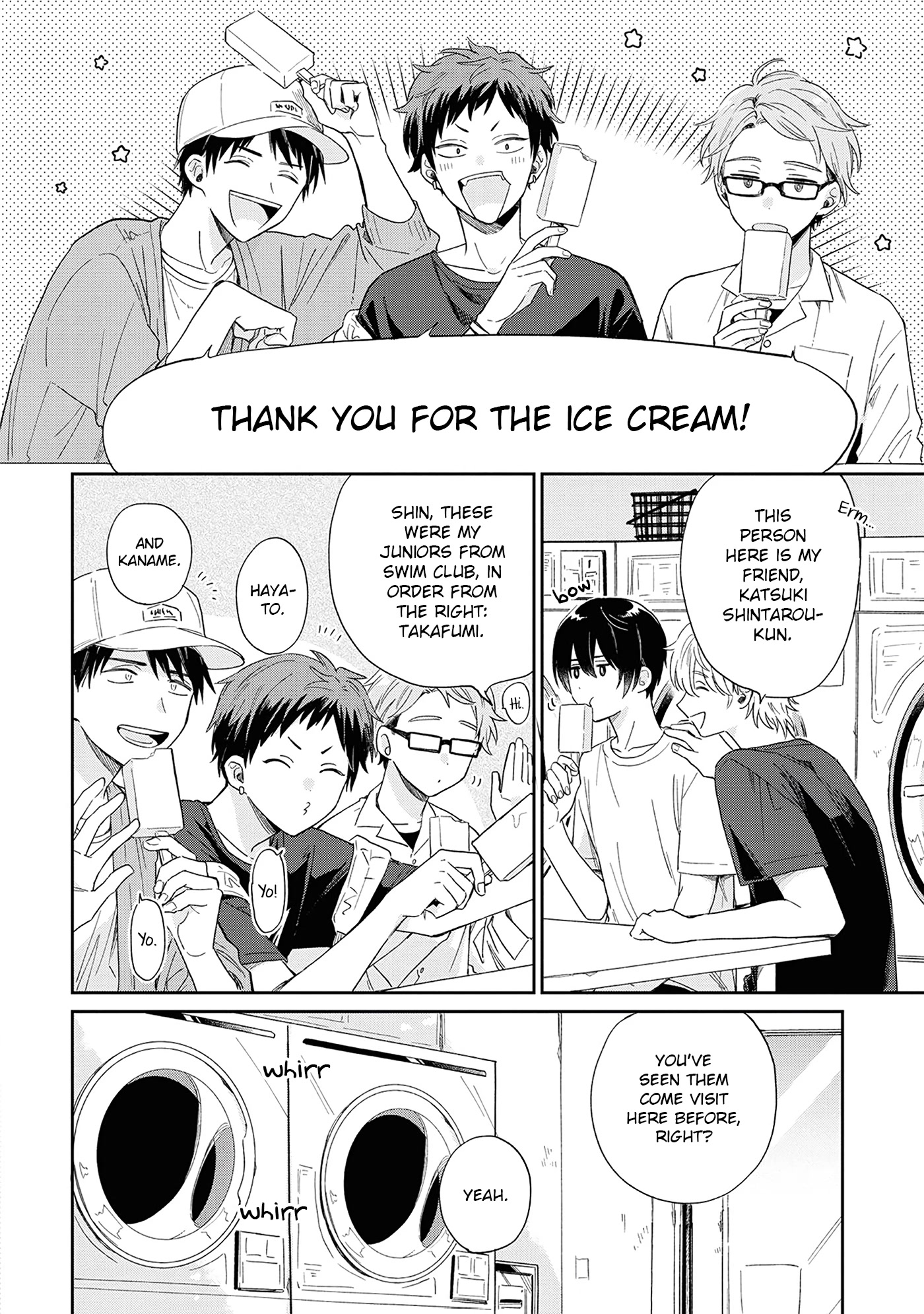 Minato Shouji Coin Laundry Chapter 6 page 12 - Chapter 6: So Crisp, Feels So Good