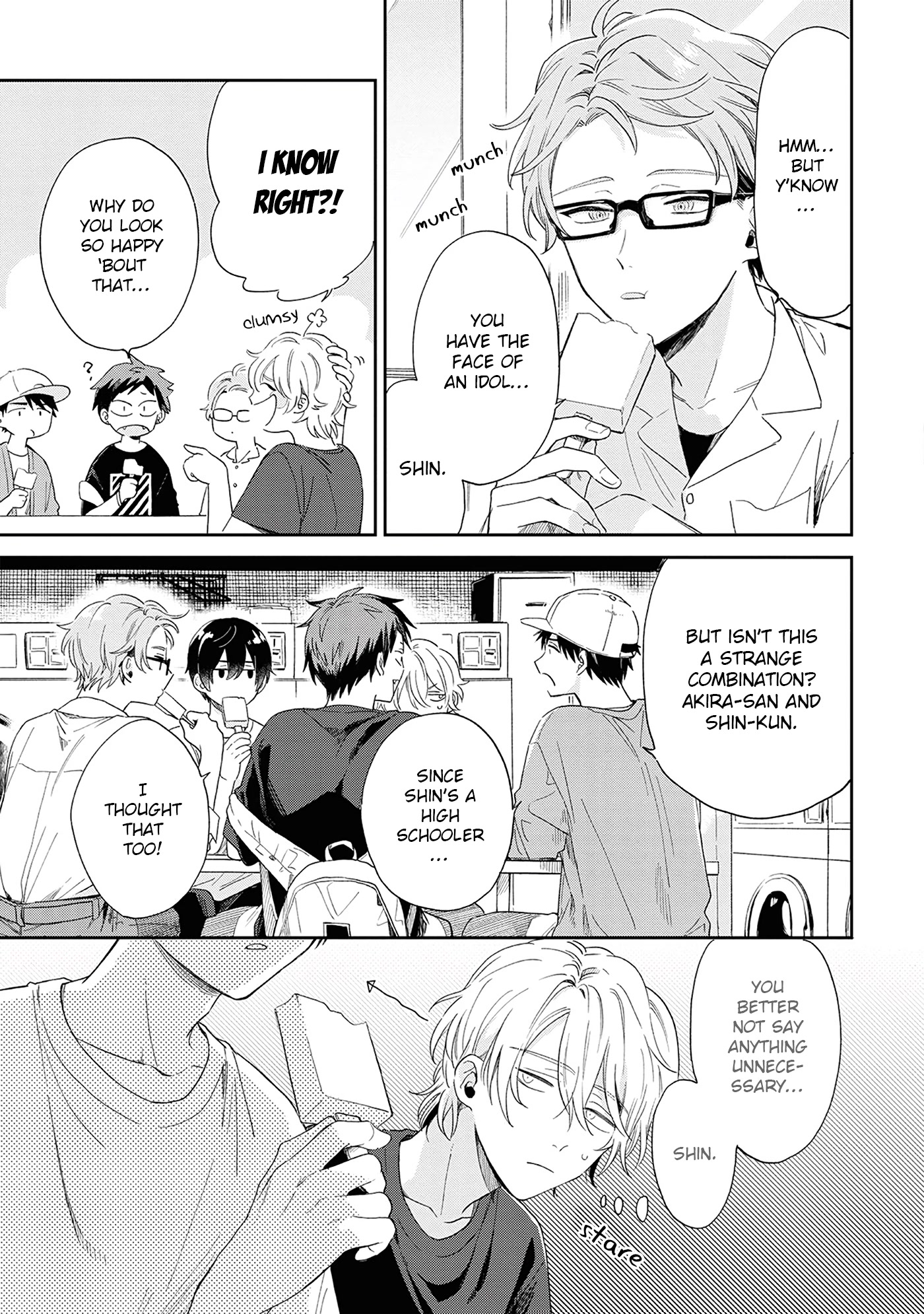 Minato Shouji Coin Laundry Chapter 6 page 13 - Chapter 6: So Crisp, Feels So Good
