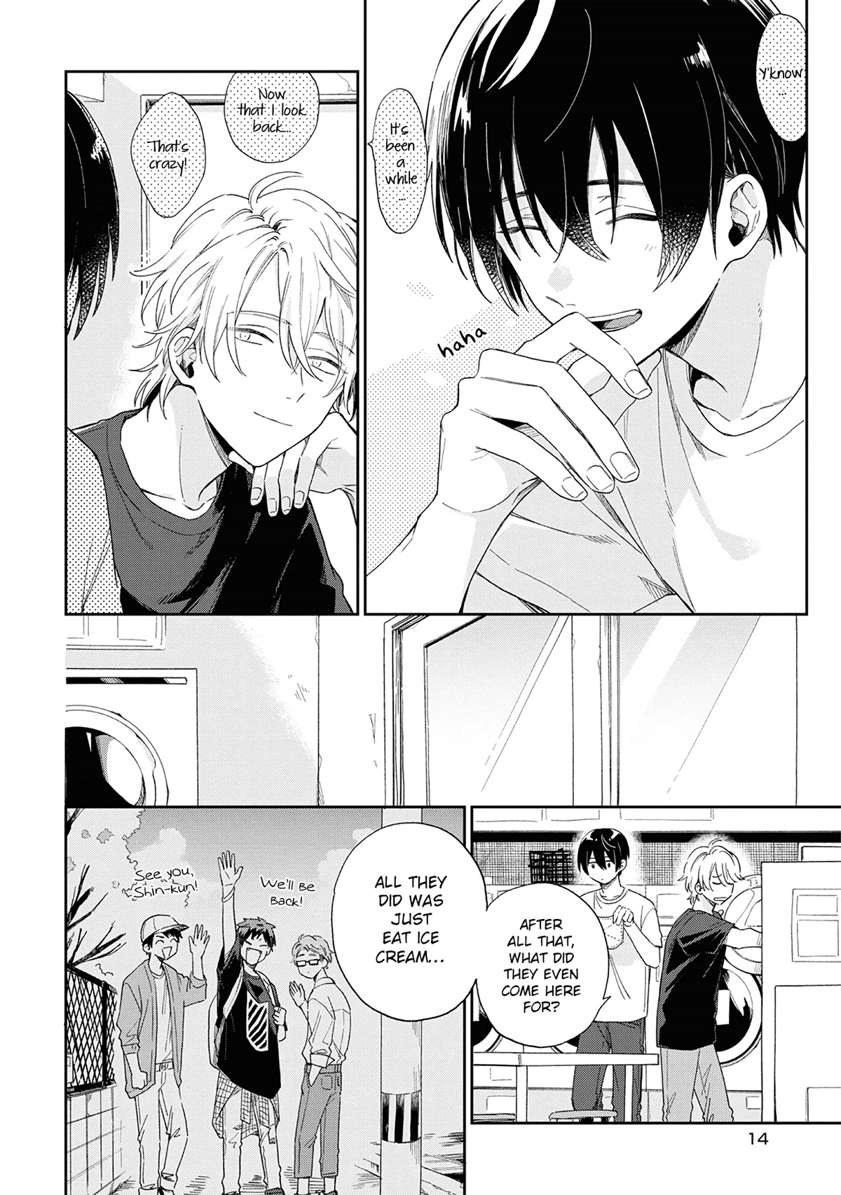 Minato Shouji Coin Laundry Chapter 6 page 16 - Chapter 6: So Crisp, Feels So Good