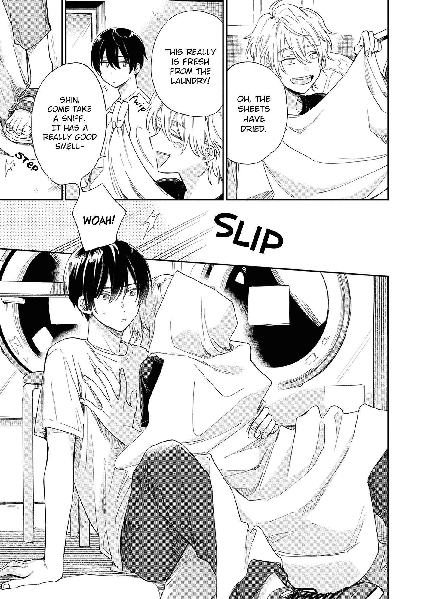 Minato Shouji Coin Laundry Chapter 6 page 17 - Chapter 6: So Crisp, Feels So Good