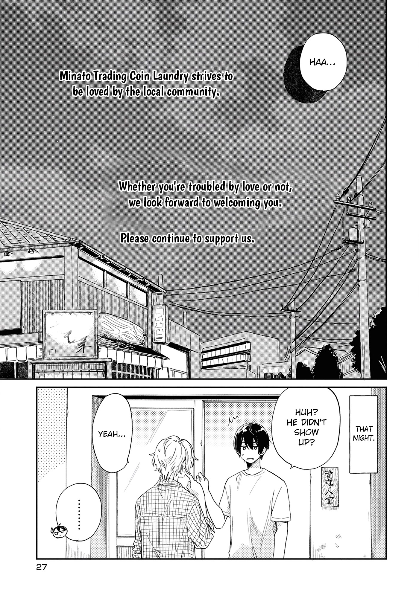 Minato Shouji Coin Laundry Chapter 6 page 29 - Chapter 6: So Crisp, Feels So Good