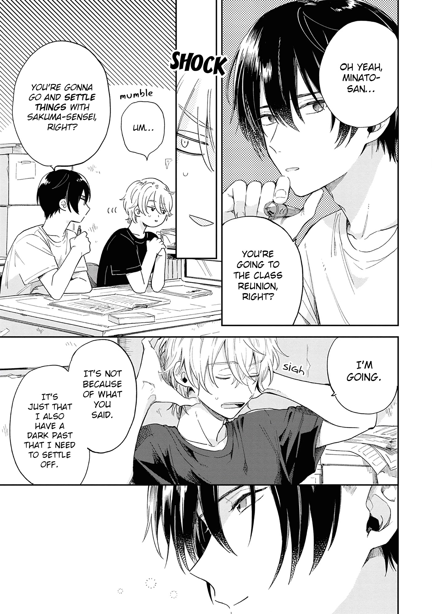 Minato Shouji Coin Laundry Chapter 6 page 7 - Chapter 6: So Crisp, Feels So Good