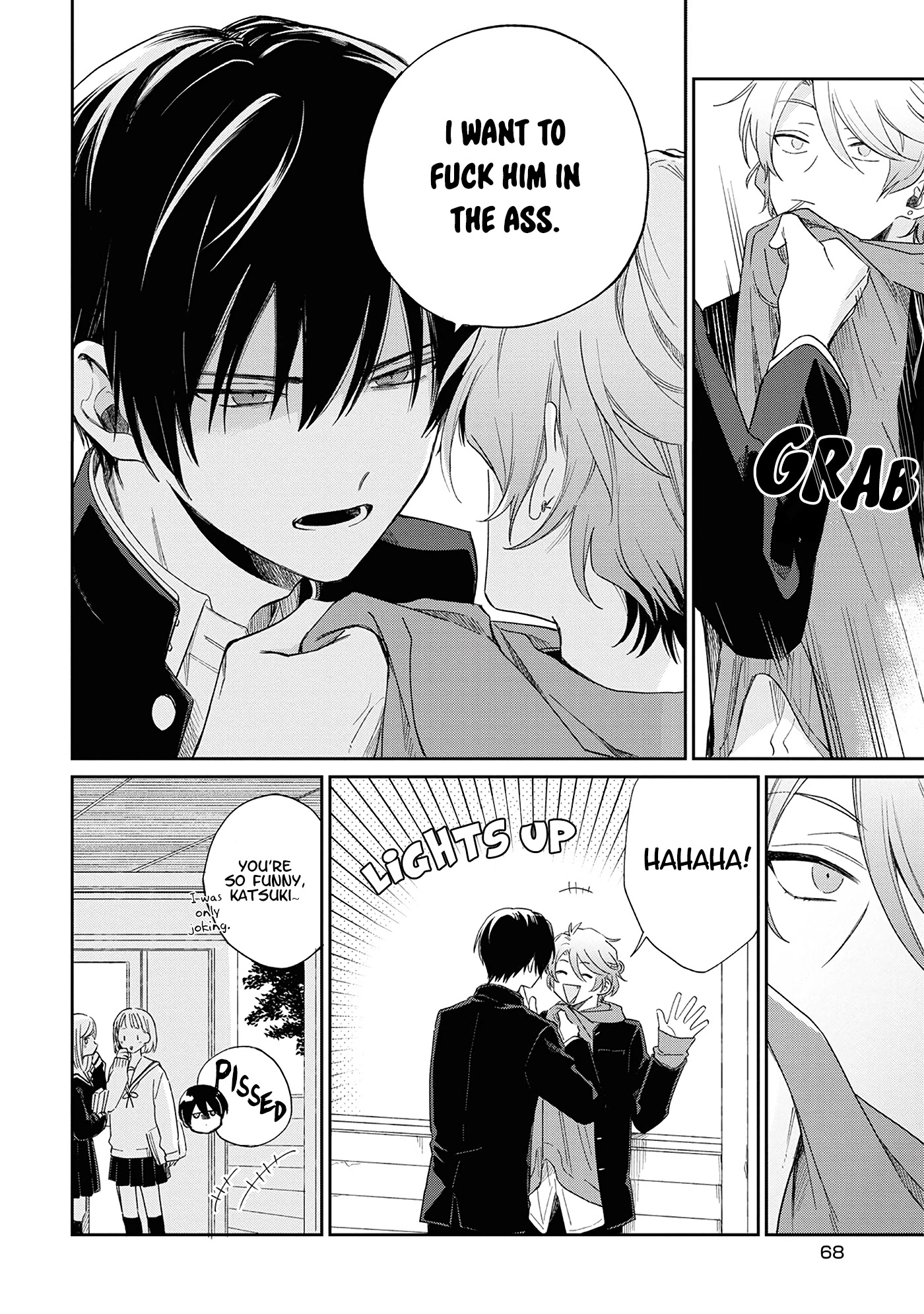 Minato Shouji Coin Laundry Chapter 8 page 14 - Chapter 8: Such a stupid guy.
