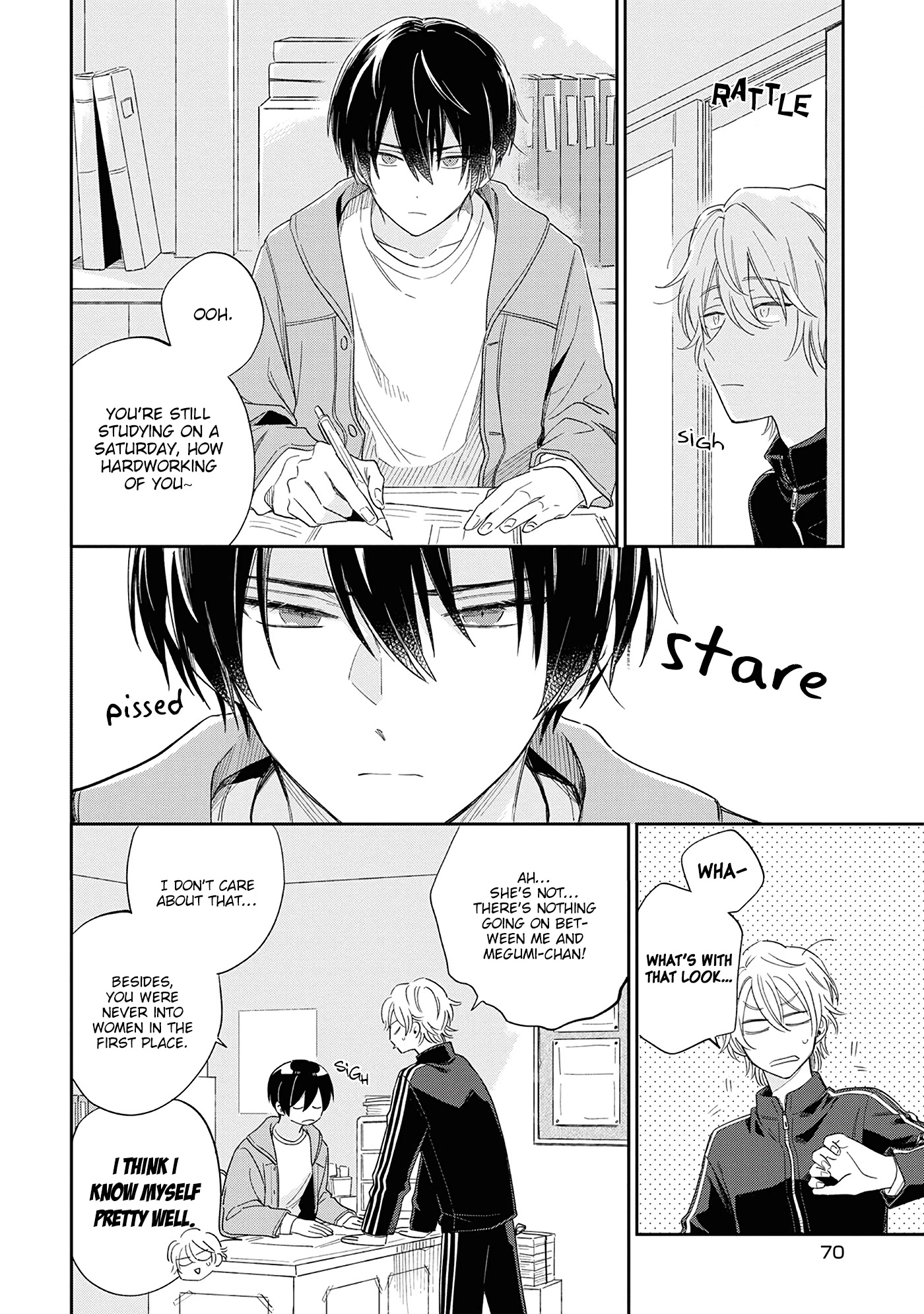Minato Shouji Coin Laundry Chapter 8 page 16 - Chapter 8: Such a stupid guy.