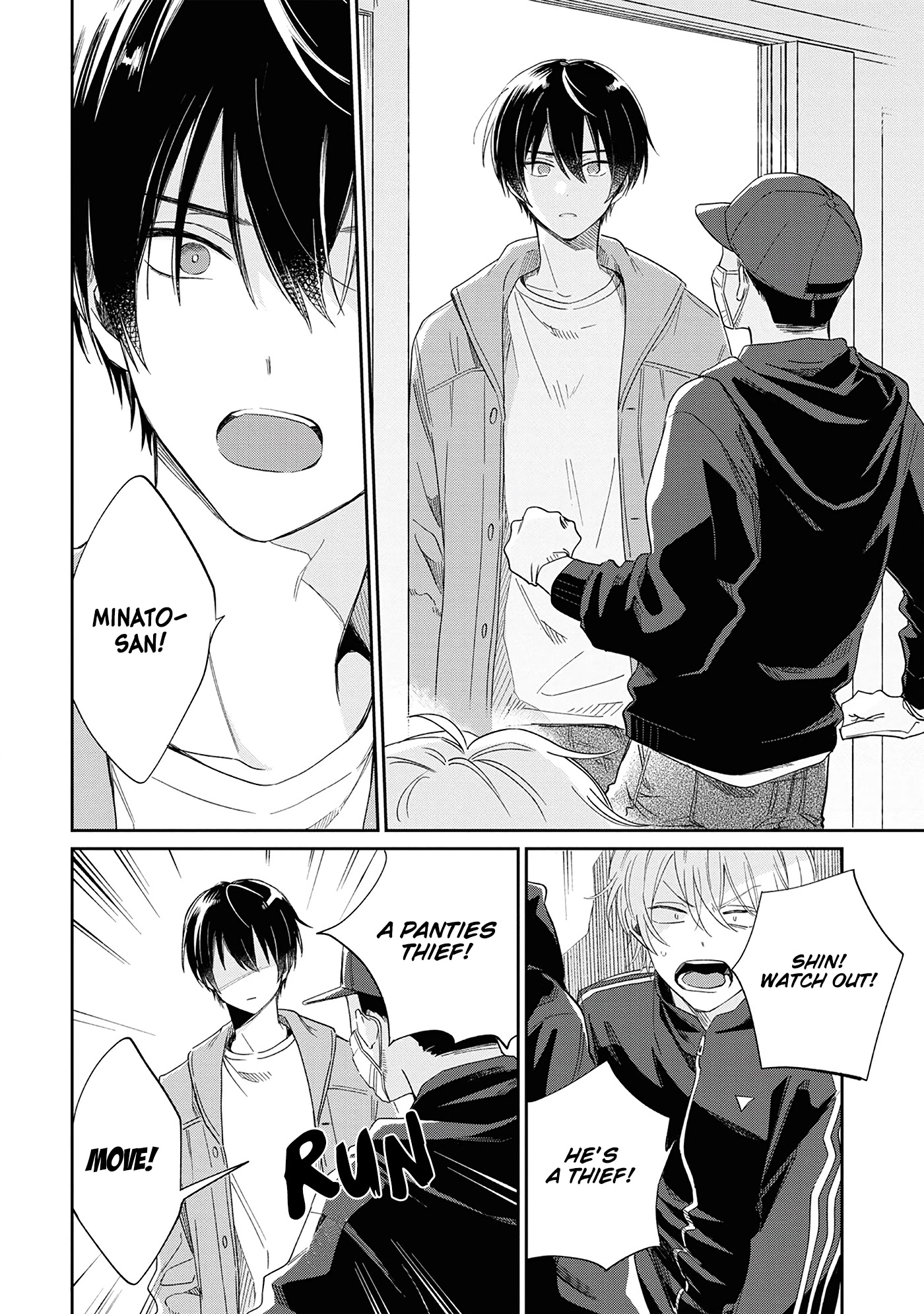 Minato Shouji Coin Laundry Chapter 8 page 22 - Chapter 8: Such a stupid guy.