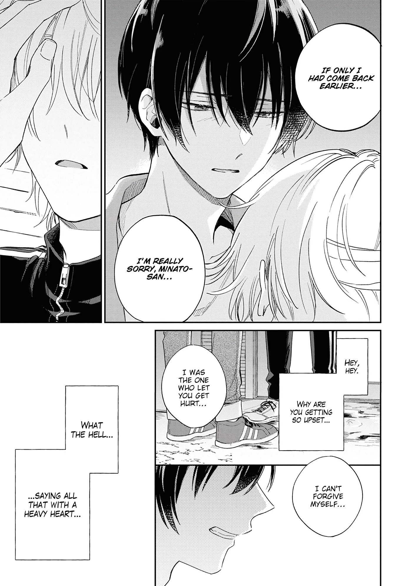 Minato Shouji Coin Laundry Chapter 8 page 27 - Chapter 8: Such a stupid guy.