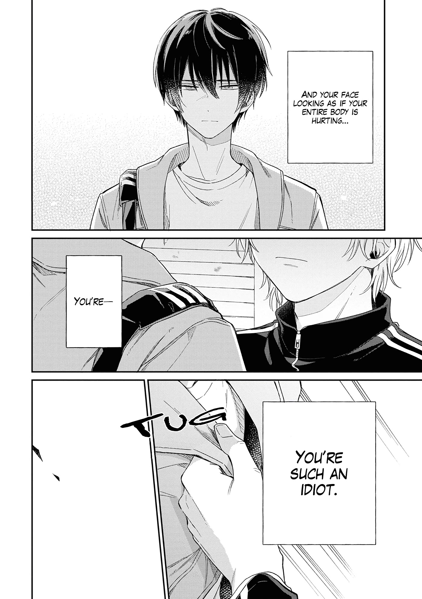 Minato Shouji Coin Laundry Chapter 8 page 28 - Chapter 8: Such a stupid guy.