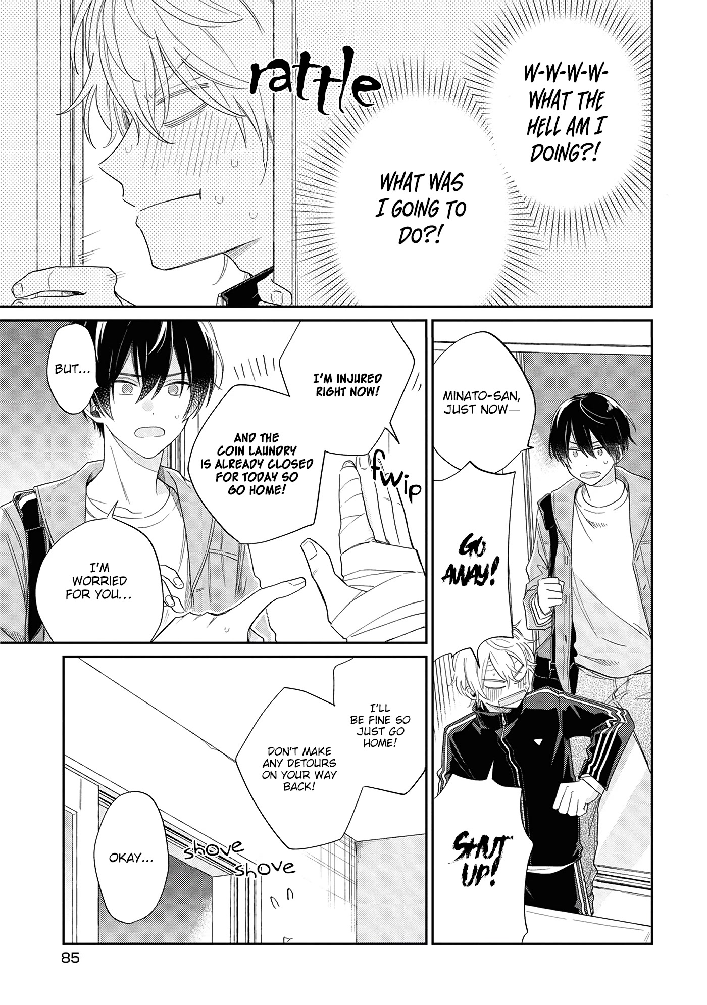 Minato Shouji Coin Laundry Chapter 8 page 31 - Chapter 8: Such a stupid guy.