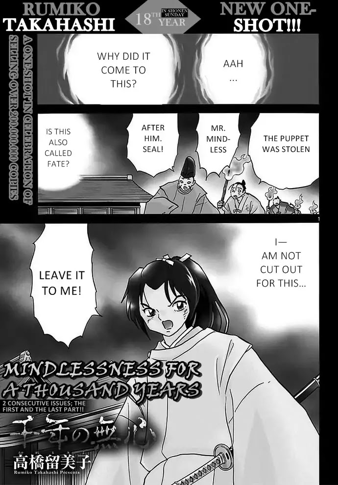 Mindlessness for a thousand years Chapter 1 page 1 - Chapter 1