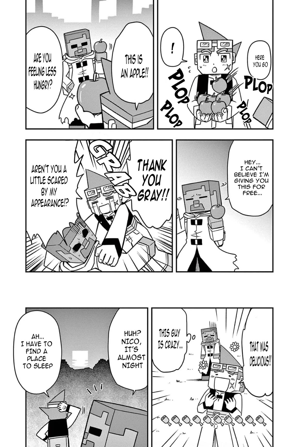 Minecraft: Journey to the World’s End Chapter 2 page 12 - Chapter 2: Meeting a new friend