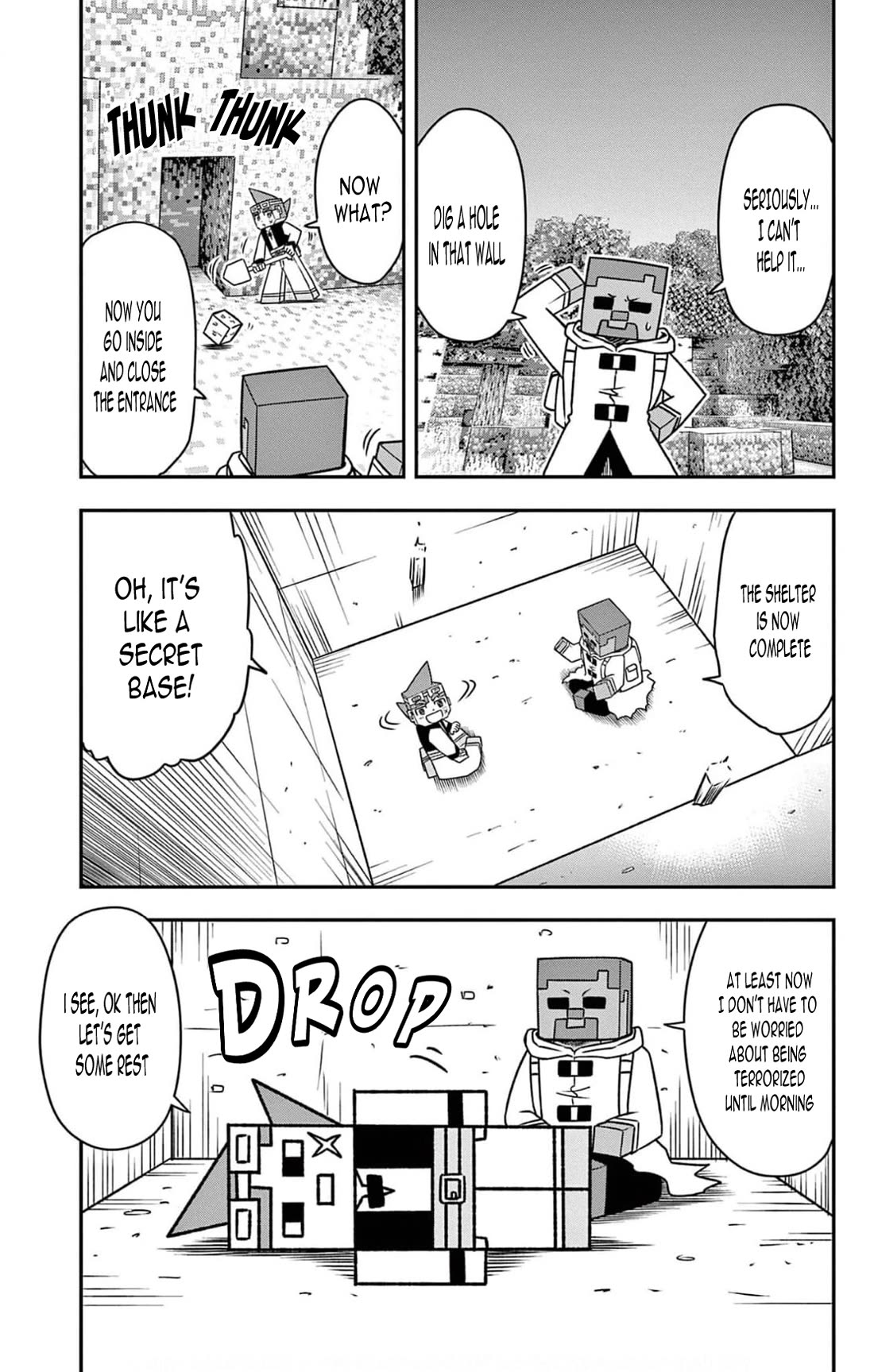 Minecraft: Journey to the World’s End Chapter 2 page 14 - Chapter 2: Meeting a new friend
