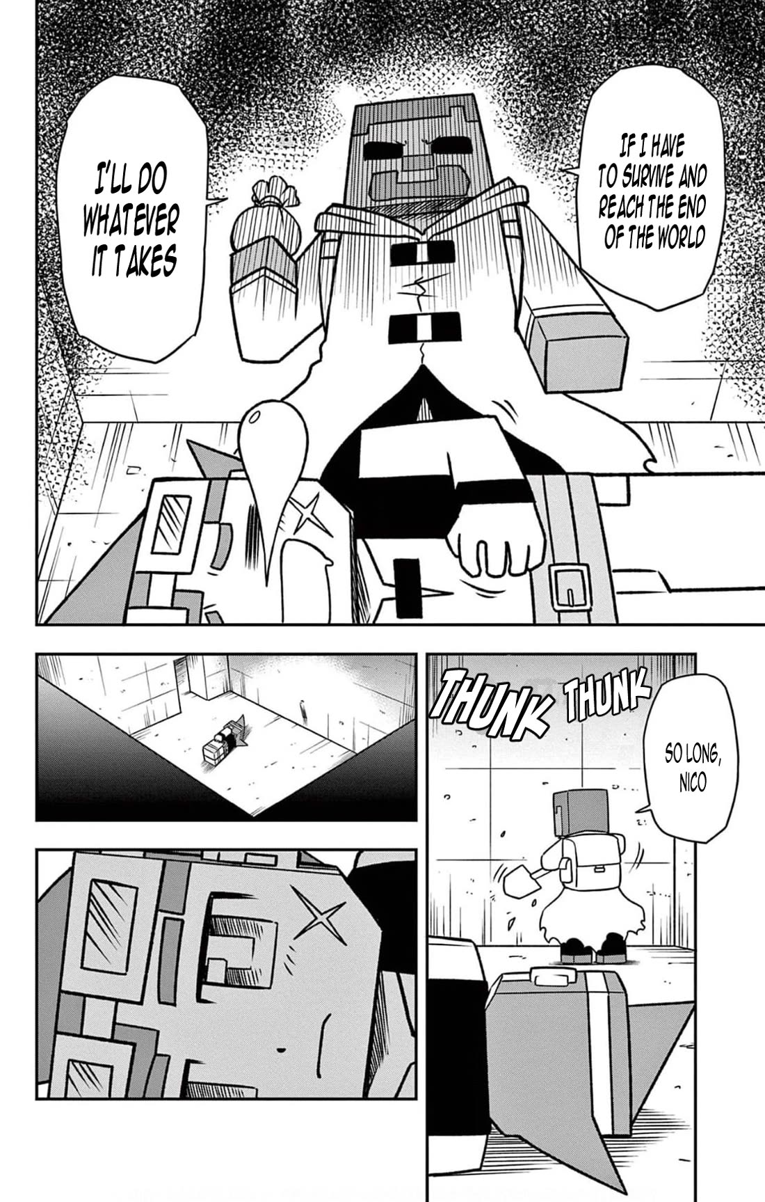 Minecraft: Journey to the World’s End Chapter 2 page 17 - Chapter 2: Meeting a new friend