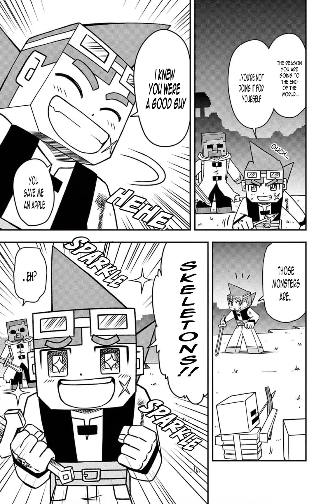 Minecraft: Journey to the World’s End Chapter 2 page 22 - Chapter 2: Meeting a new friend