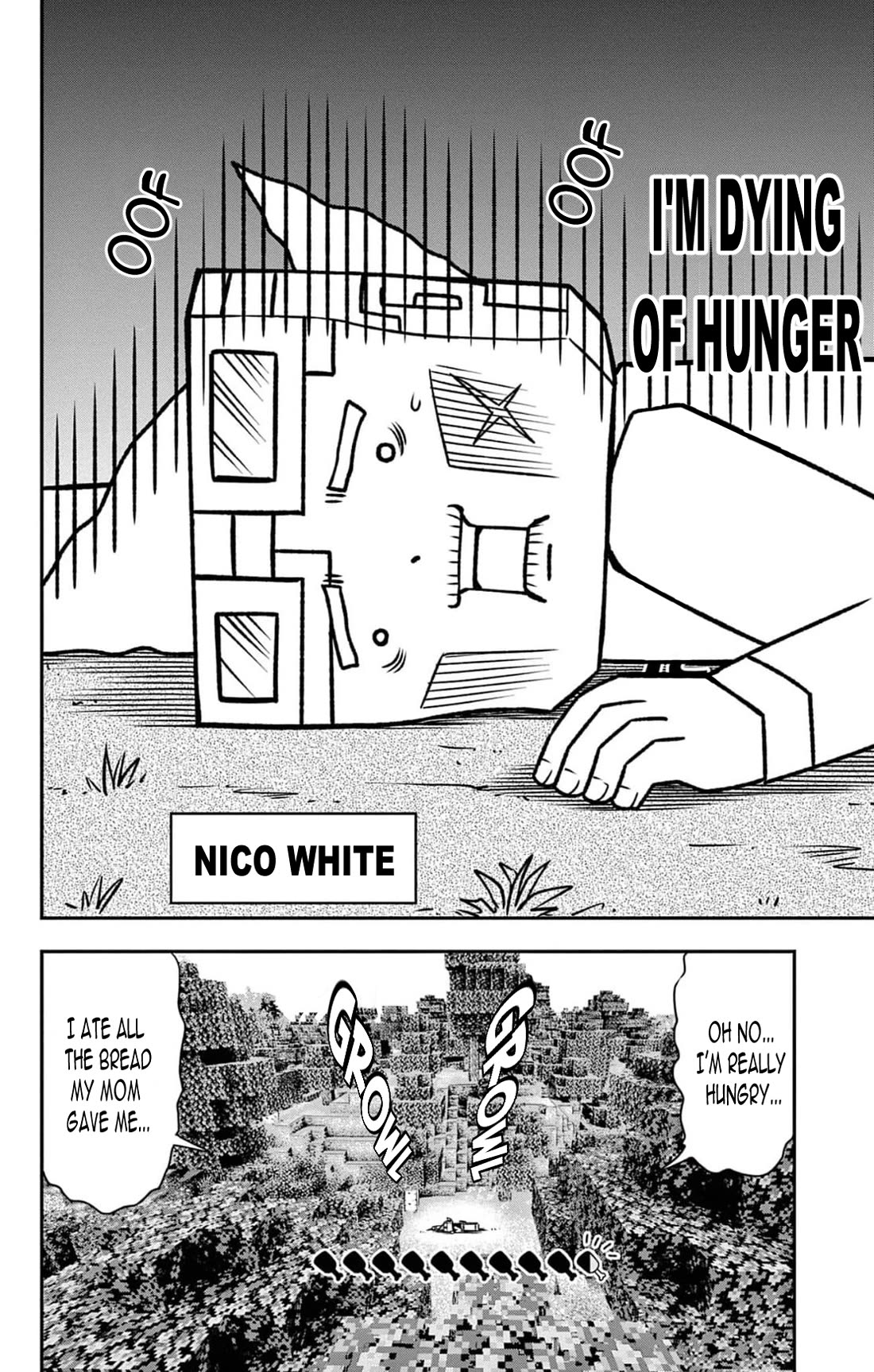 Minecraft: Journey to the World’s End Chapter 2 page 3 - Chapter 2: Meeting a new friend