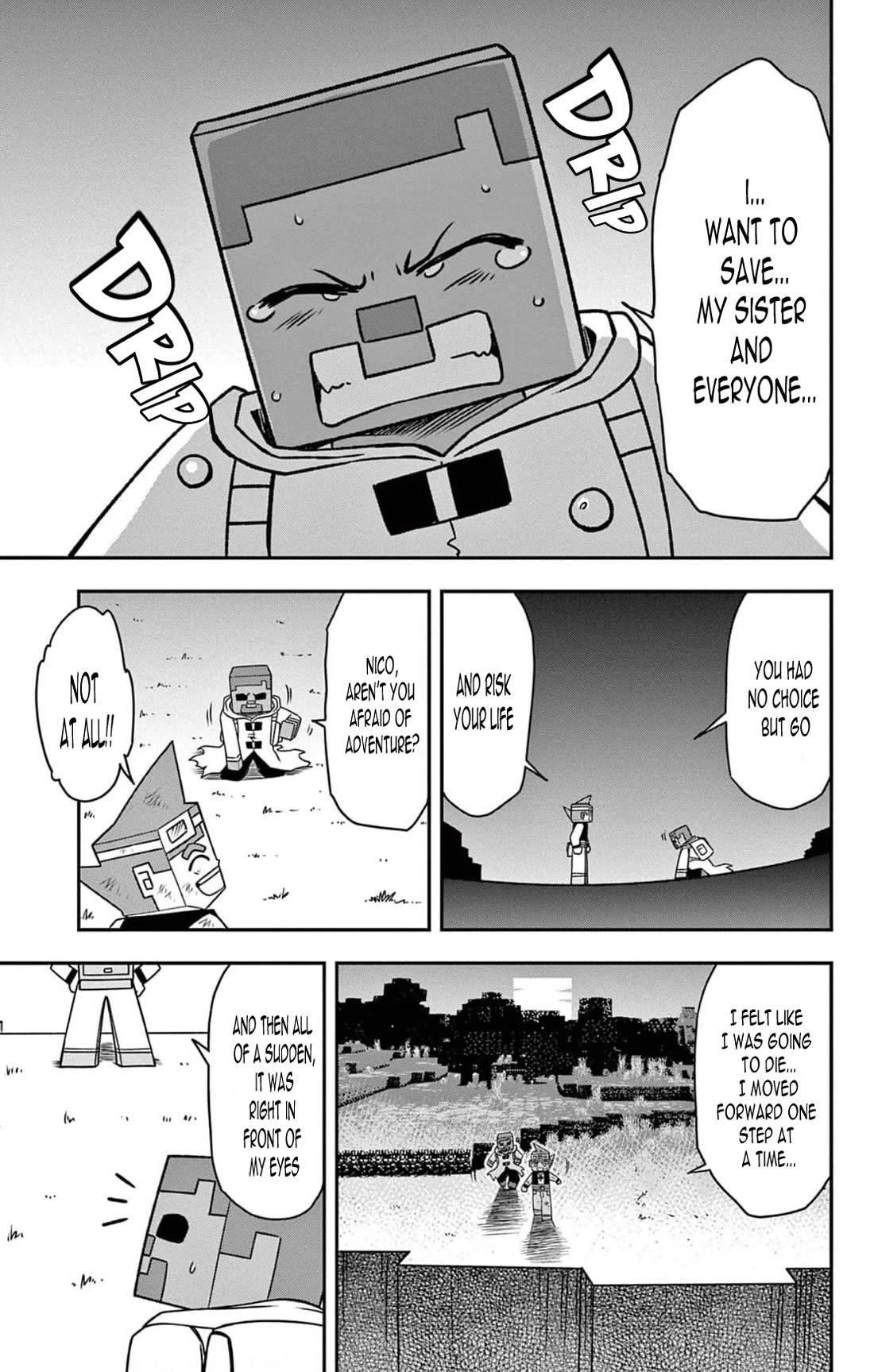 Minecraft: Journey to the World’s End Chapter 2 page 31 - Chapter 2: Meeting a new friend