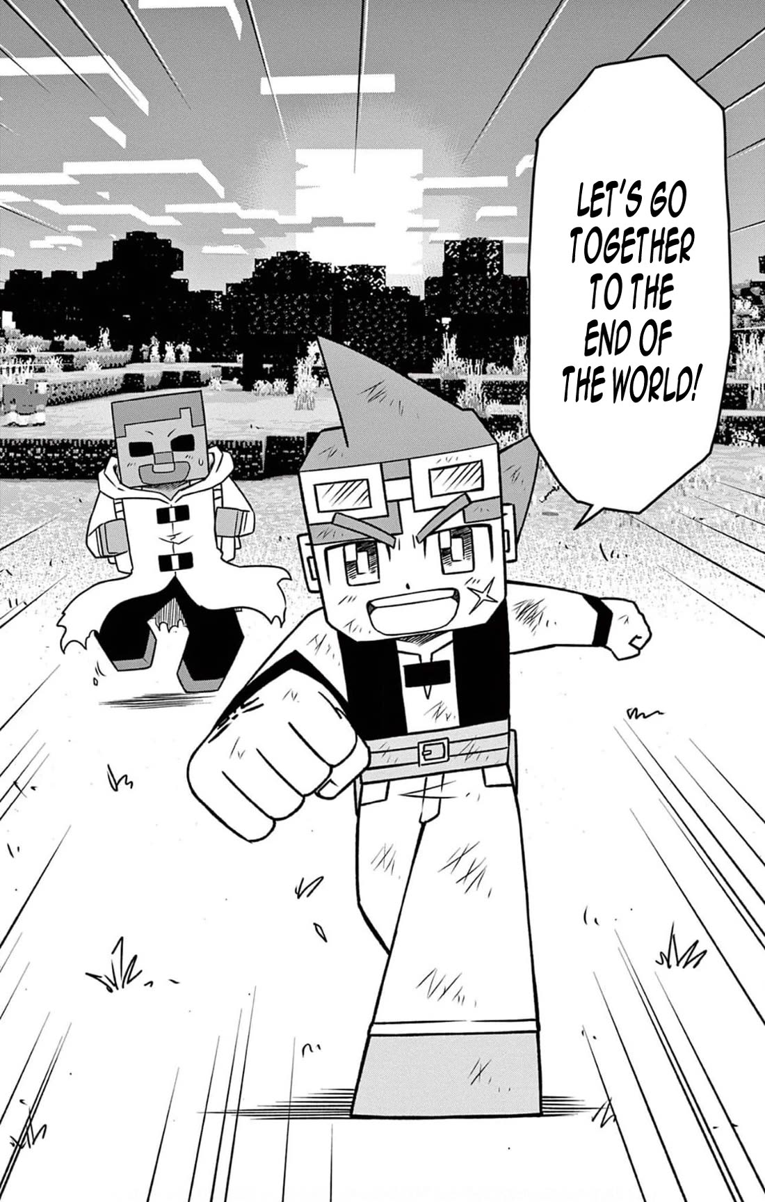 Minecraft: Journey to the World’s End Chapter 2 page 35 - Chapter 2: Meeting a new friend