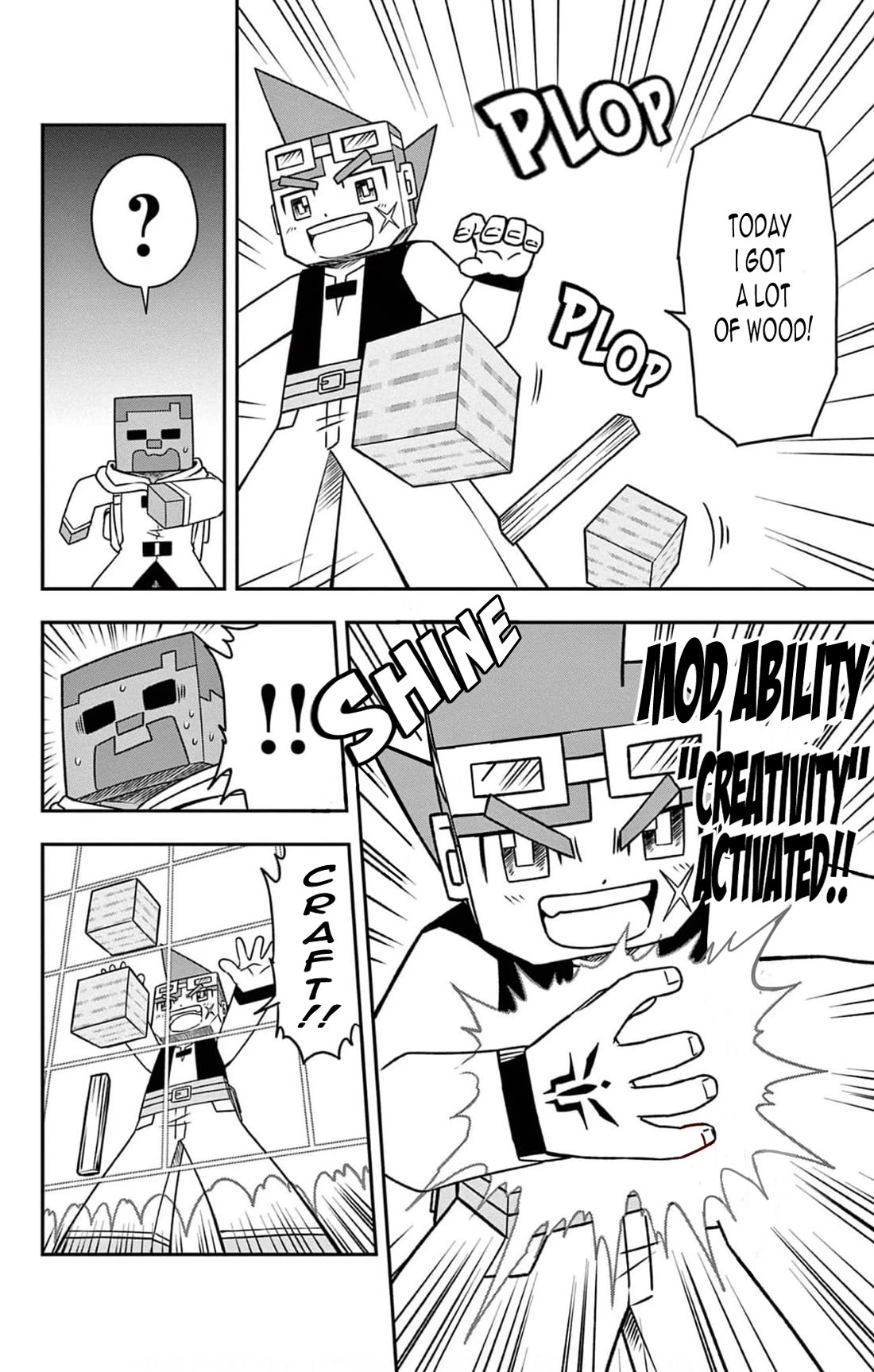 Minecraft: Journey to the World’s End Chapter 2 page 7 - Chapter 2: Meeting a new friend