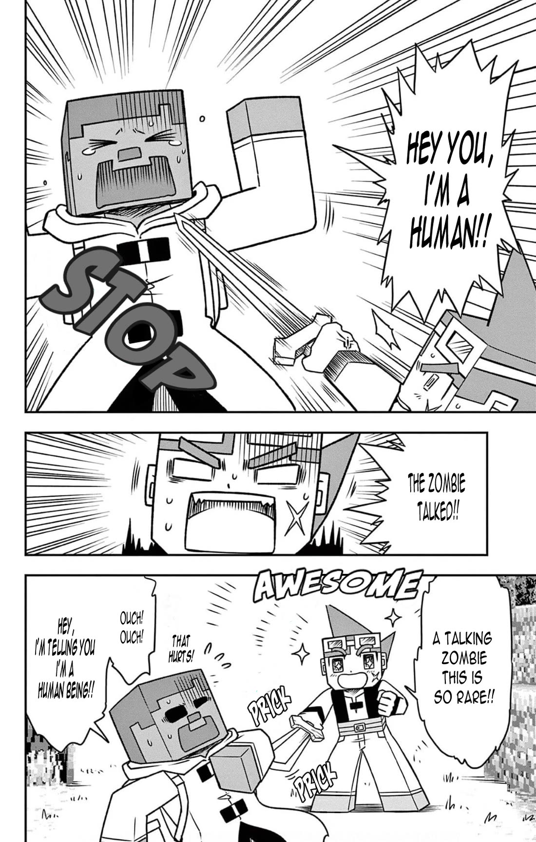 Minecraft: Journey to the World’s End Chapter 2 page 9 - Chapter 2: Meeting a new friend