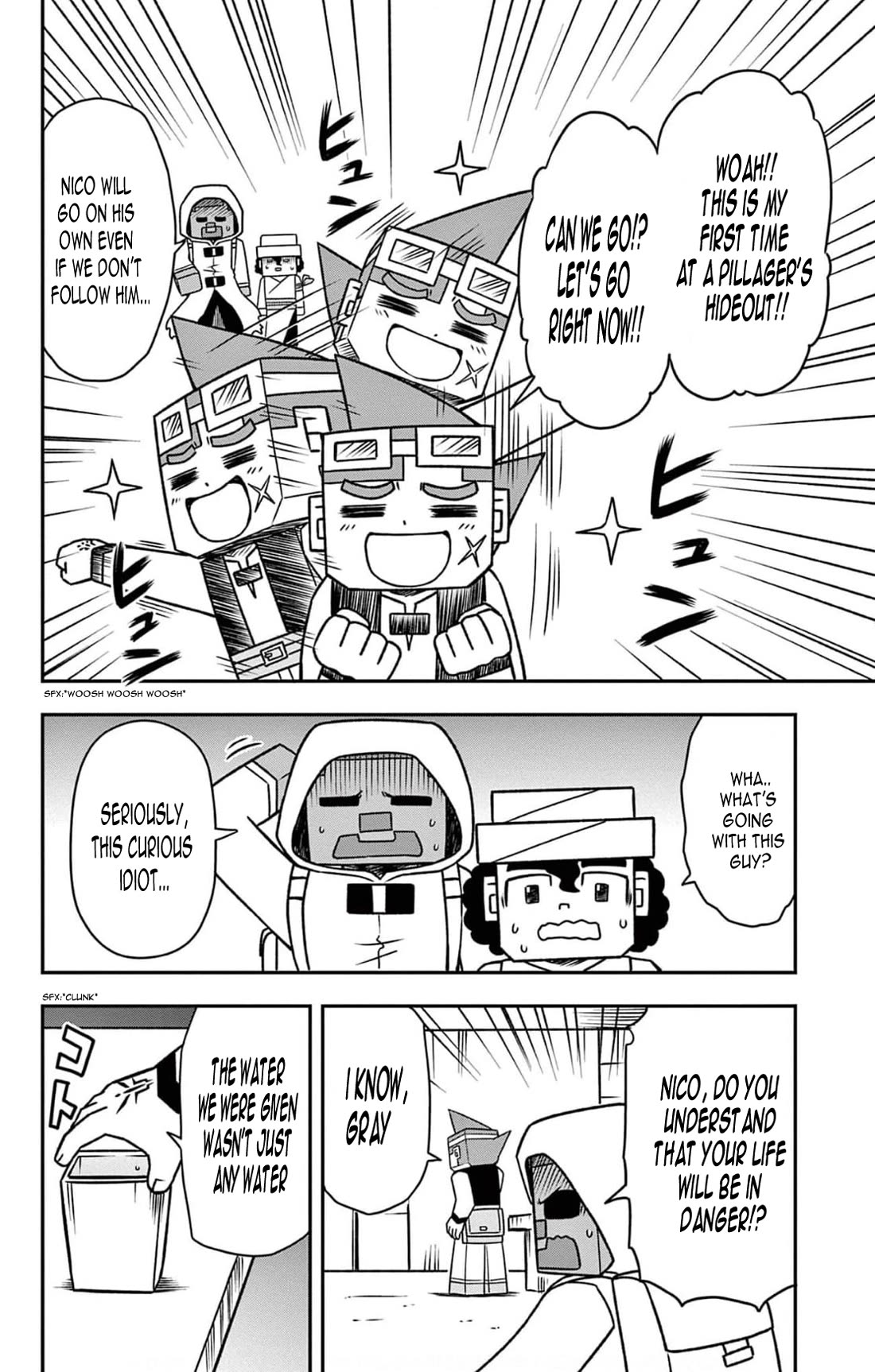 Minecraft: Journey to the World’s End Chapter 3 page 11 - Chapter 3: Defeat the desert bandits!