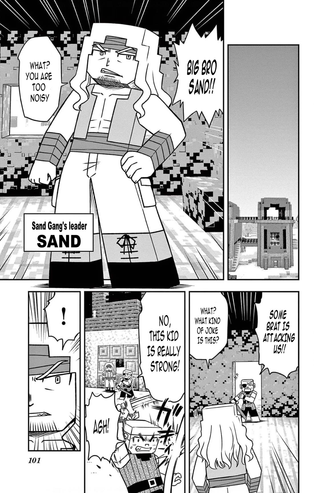 Minecraft: Journey to the World’s End Chapter 3 page 18 - Chapter 3: Defeat the desert bandits!