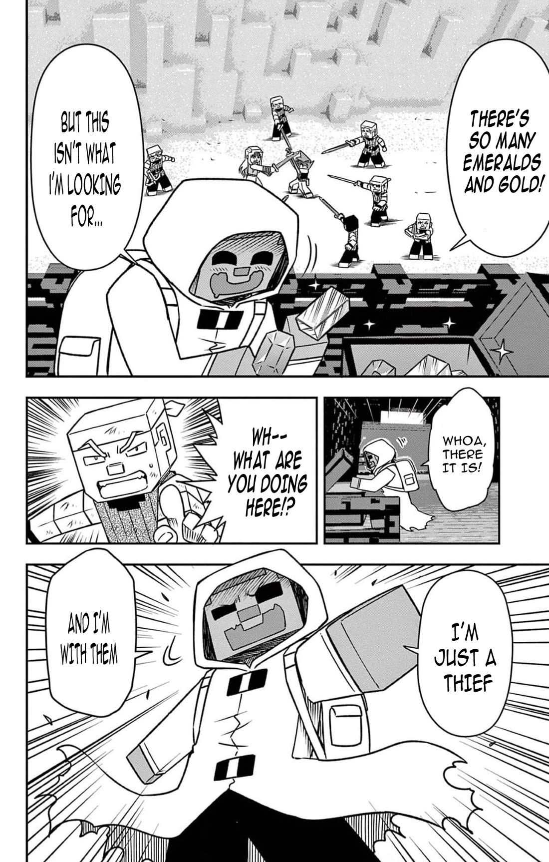 Minecraft: Journey to the World’s End Chapter 3 page 23 - Chapter 3: Defeat the desert bandits!