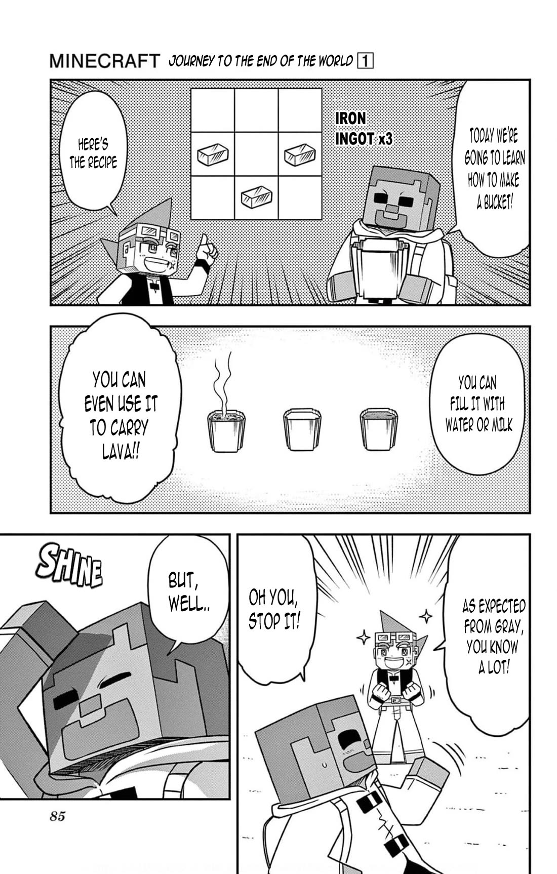Minecraft: Journey to the World’s End Chapter 3 page 3 - Chapter 3: Defeat the desert bandits!