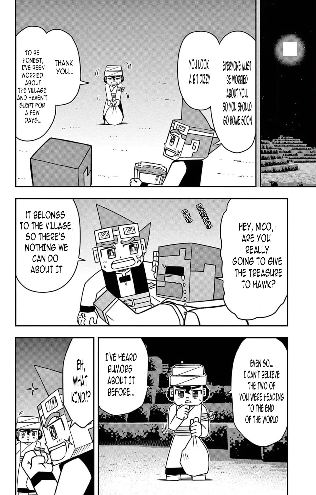 Minecraft: Journey to the World’s End Chapter 3 page 34 - Chapter 3: Defeat the desert bandits!