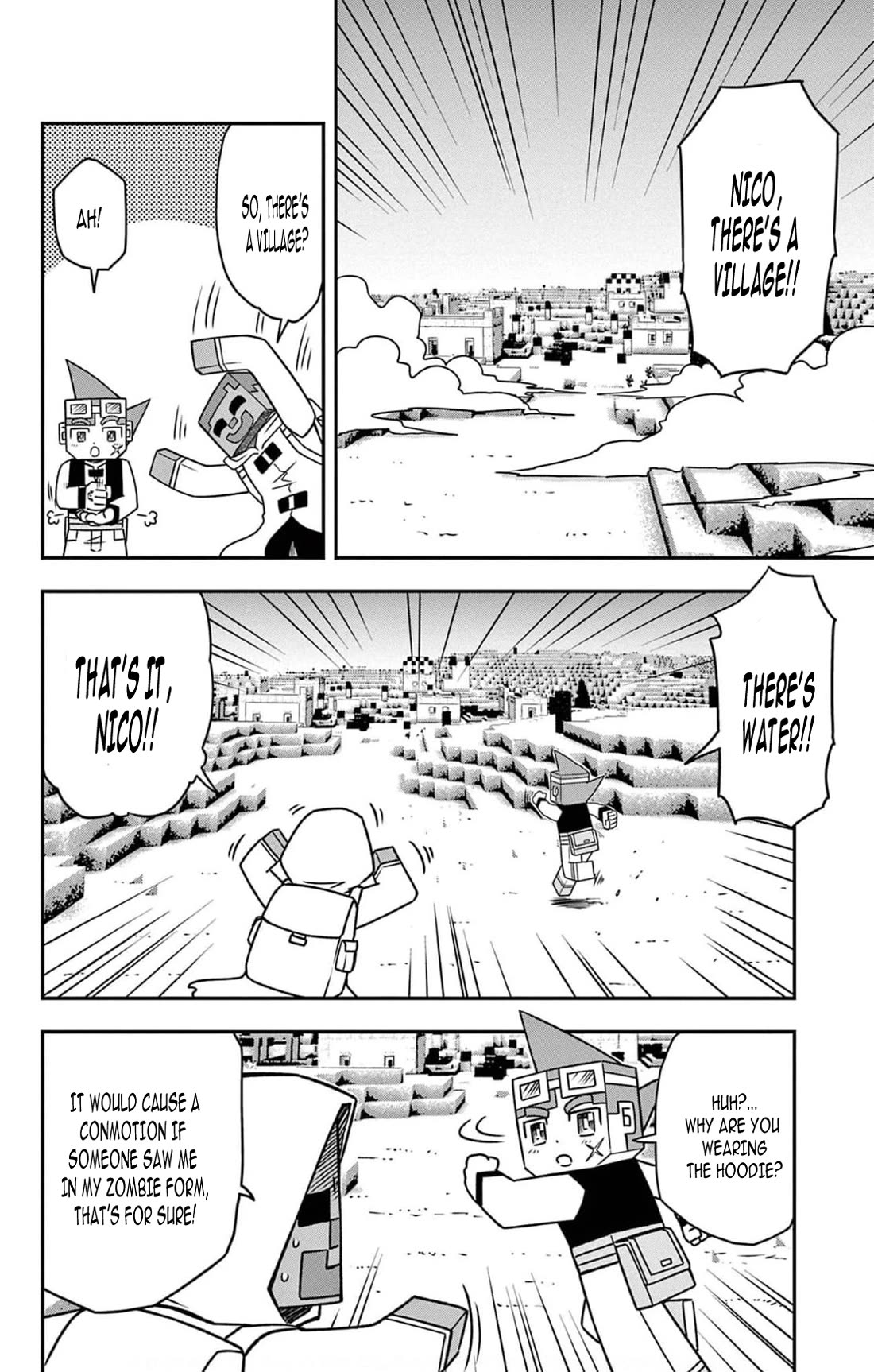 Minecraft: Journey to the World’s End Chapter 3 page 5 - Chapter 3: Defeat the desert bandits!