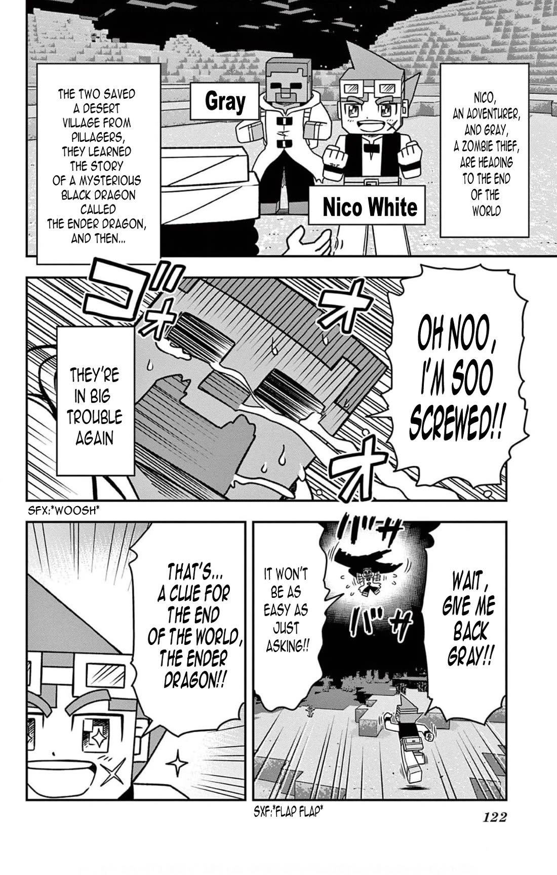 Minecraft: Journey to the World’s End Chapter 4 page 2 - Chapter 4: Clear the trap dungeon