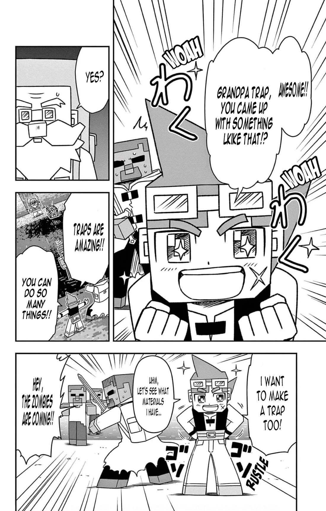 Minecraft: Journey to the World’s End Chapter 4 page 21 - Chapter 4: Clear the trap dungeon