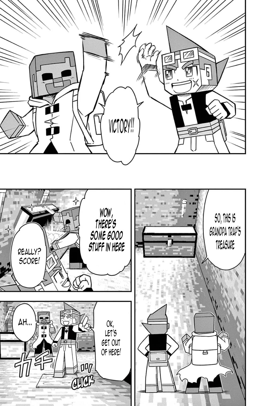 Minecraft: Journey to the World’s End Chapter 4 page 27 - Chapter 4: Clear the trap dungeon