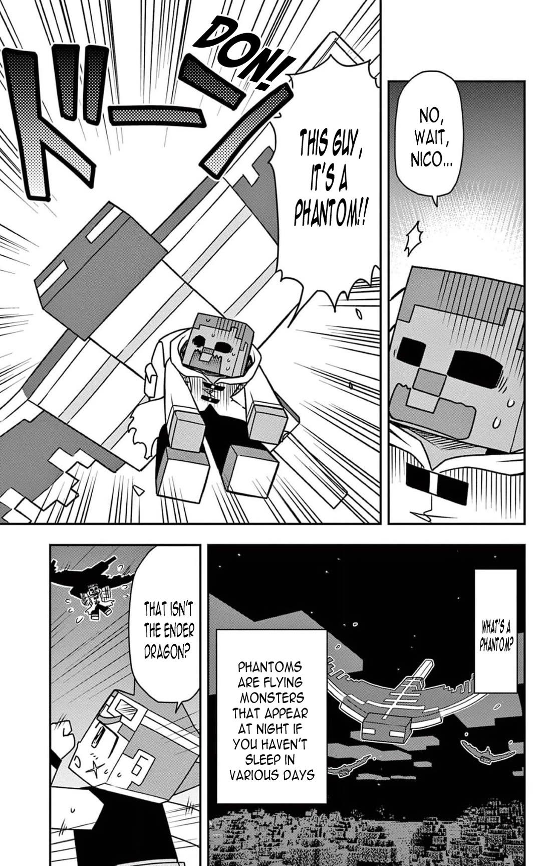 Minecraft: Journey to the World’s End Chapter 4 page 3 - Chapter 4: Clear the trap dungeon