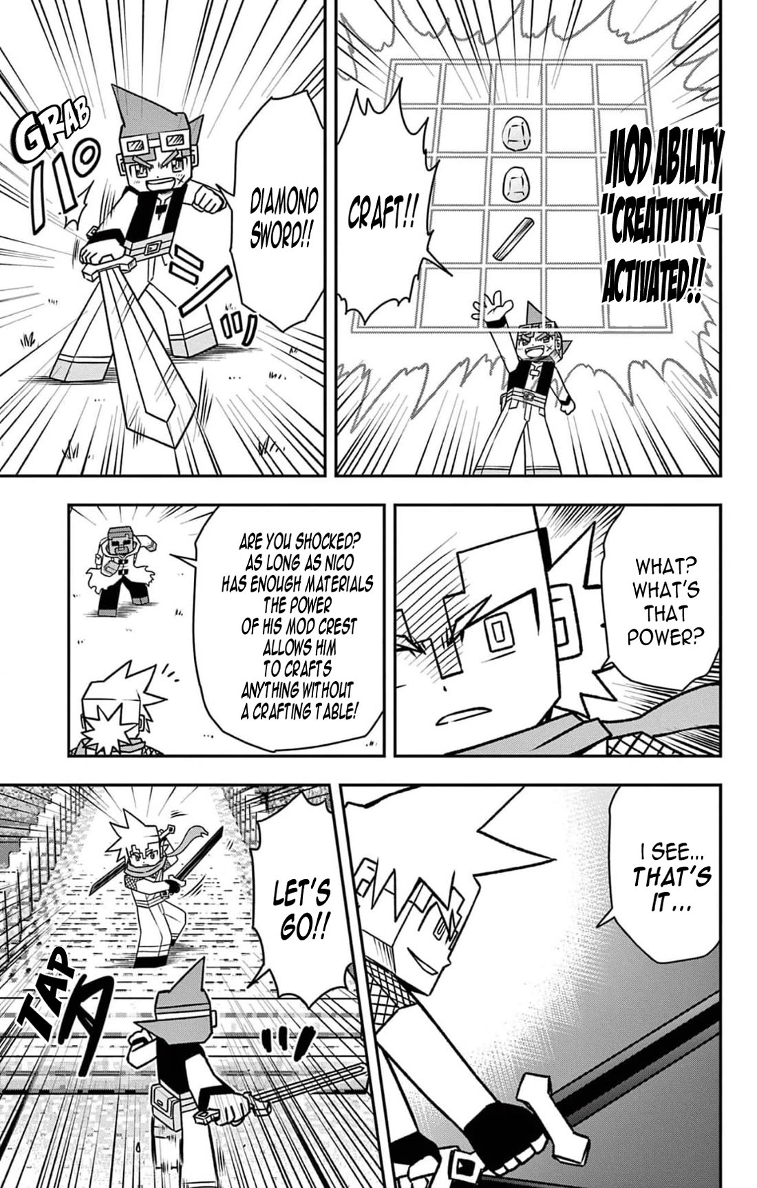 Minecraft: Journey to the World’s End Chapter 5 page 13 - Chapter 5: The dual wielding ninja's test of skill