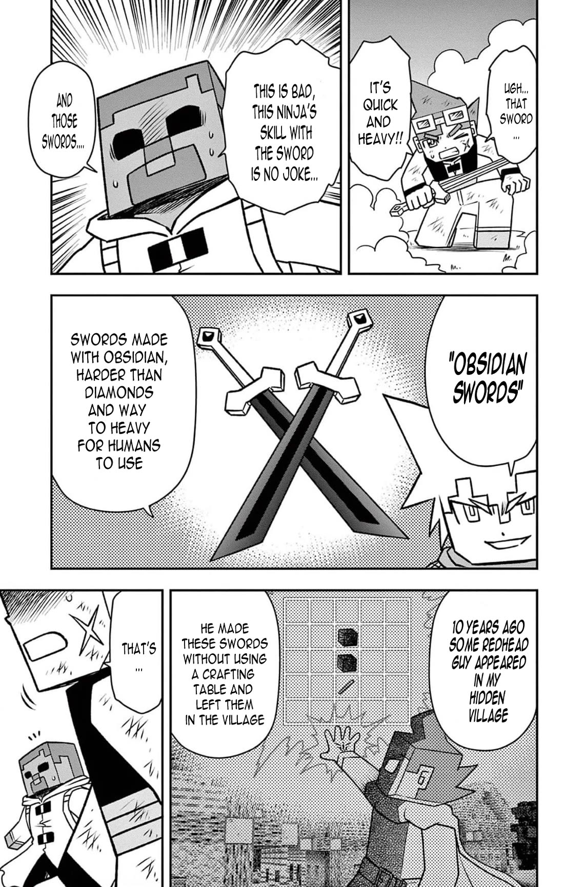Minecraft: Journey to the World’s End Chapter 5 page 15 - Chapter 5: The dual wielding ninja's test of skill