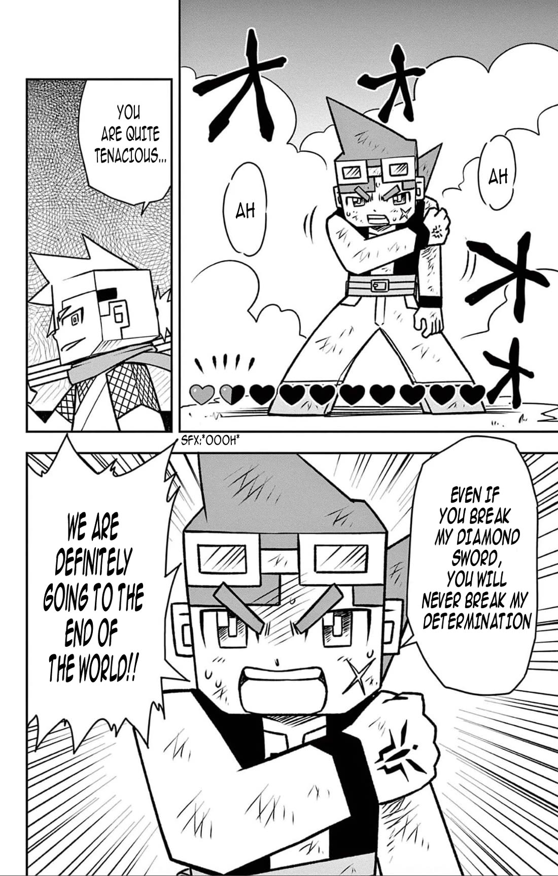 Minecraft: Journey to the World’s End Chapter 5 page 19 - Chapter 5: The dual wielding ninja's test of skill