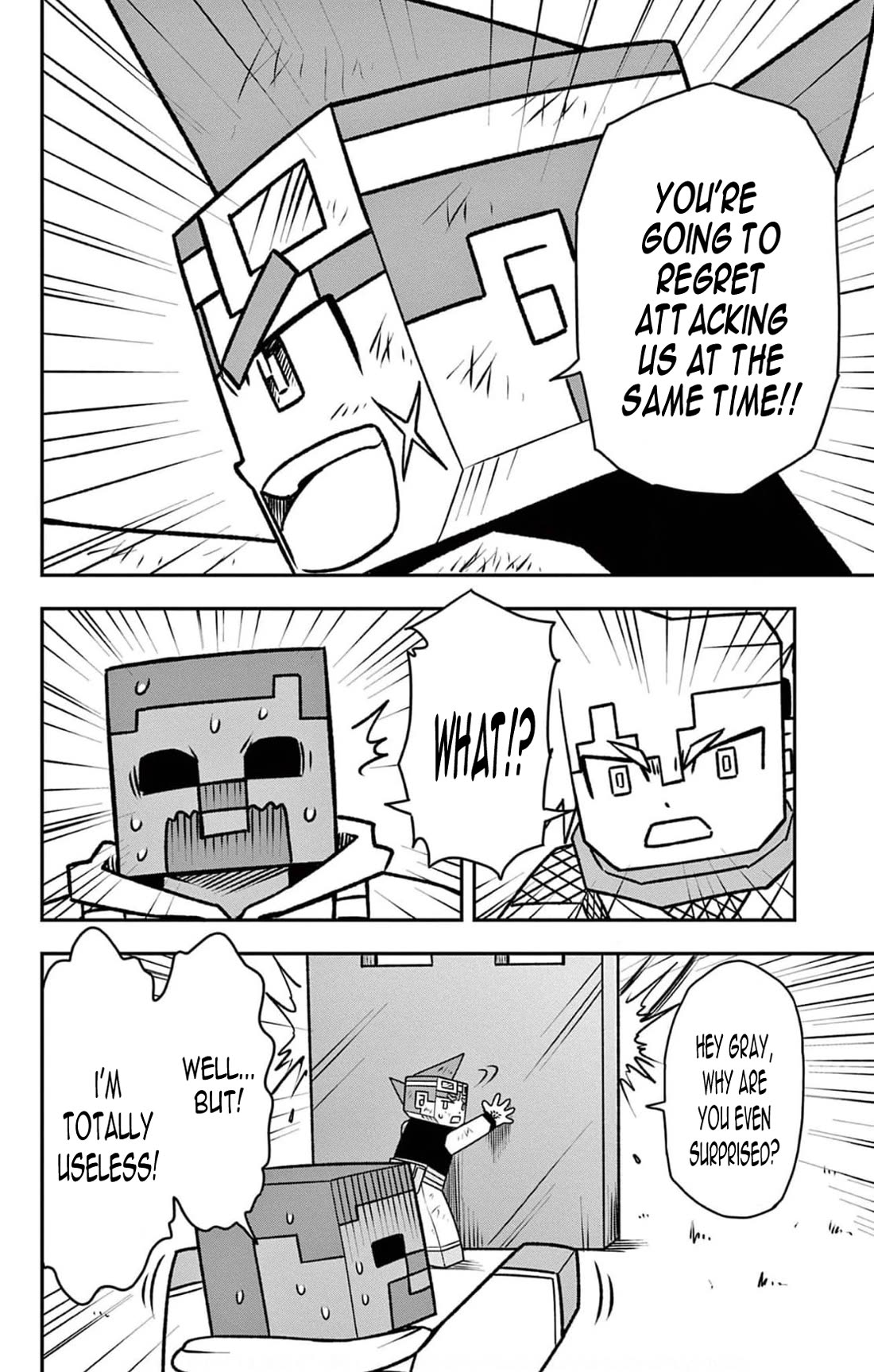 Minecraft: Journey to the World’s End Chapter 5 page 23 - Chapter 5: The dual wielding ninja's test of skill