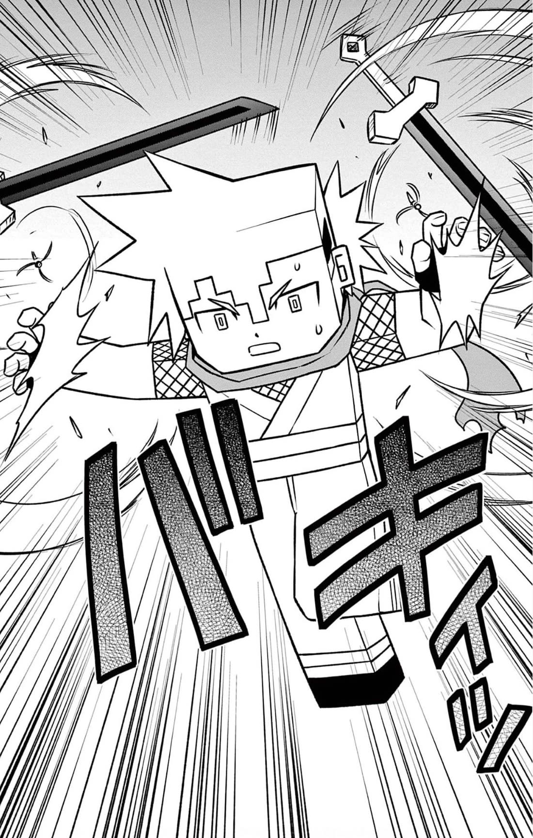 Minecraft: Journey to the World’s End Chapter 5 page 28 - Chapter 5: The dual wielding ninja's test of skill