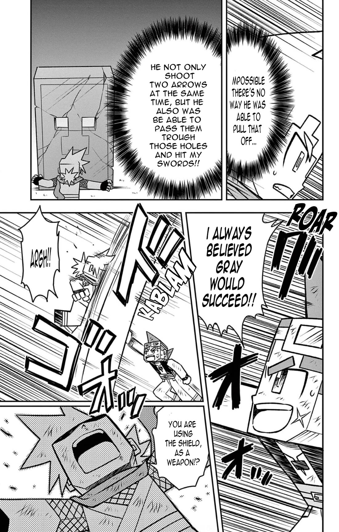 Minecraft: Journey to the World’s End Chapter 5 page 29 - Chapter 5: The dual wielding ninja's test of skill