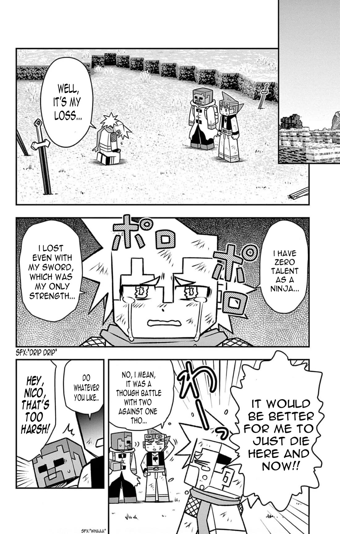 Minecraft: Journey to the World’s End Chapter 5 page 30 - Chapter 5: The dual wielding ninja's test of skill