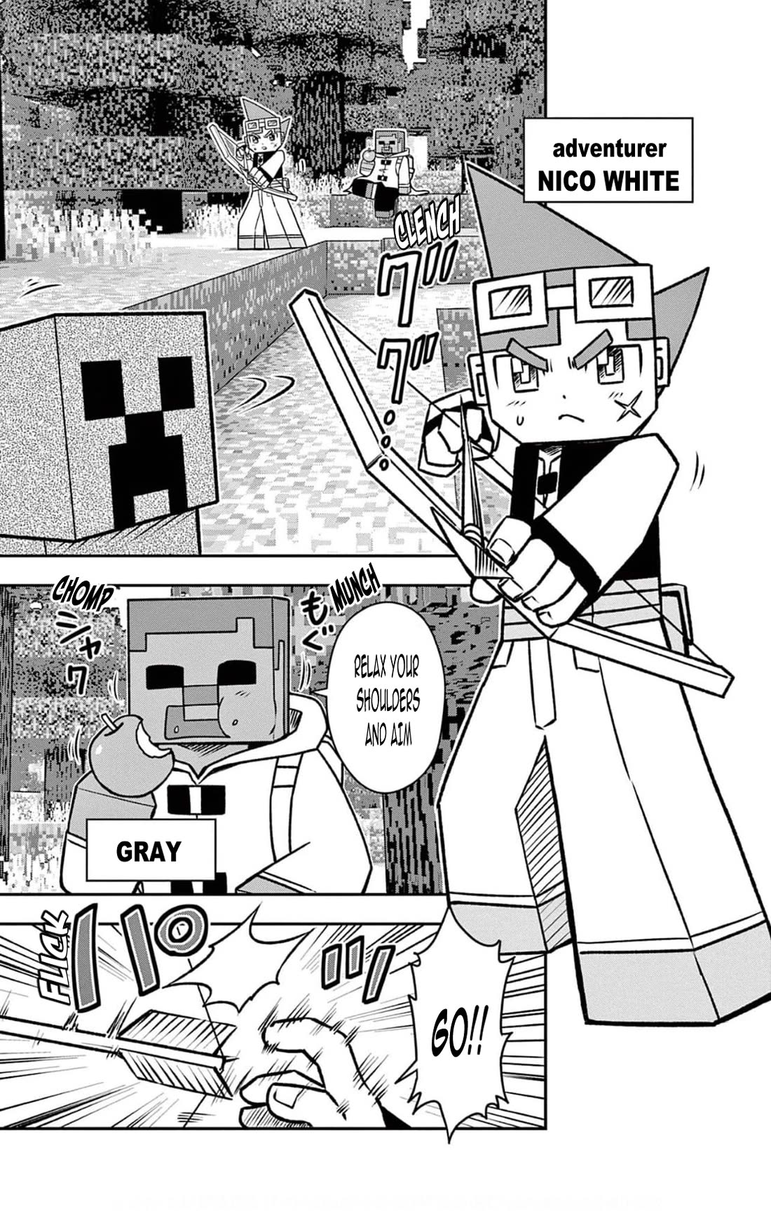 Minecraft: Journey to the World’s End Chapter 5 page 4 - Chapter 5: The dual wielding ninja's test of skill