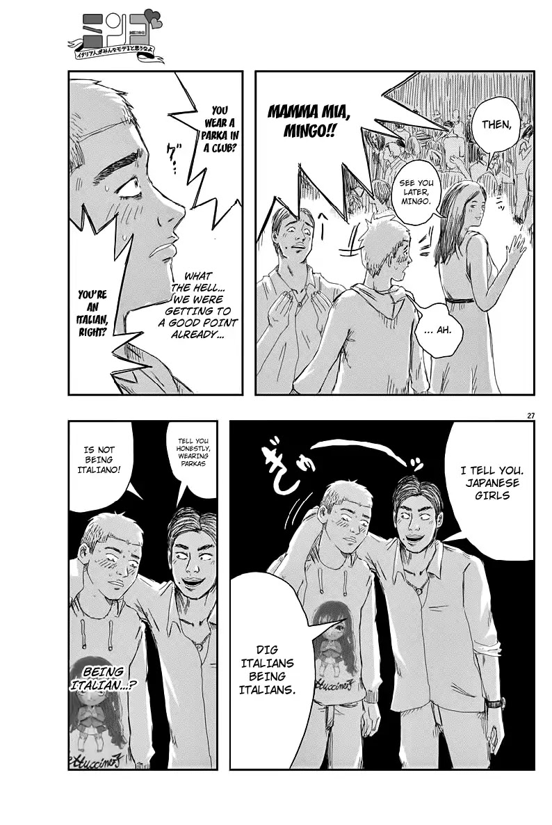 Mingo: Don't Think All Italians Are Popular Chapter 1 page 27 - Chapter 1: Numero 1: Mena-chan