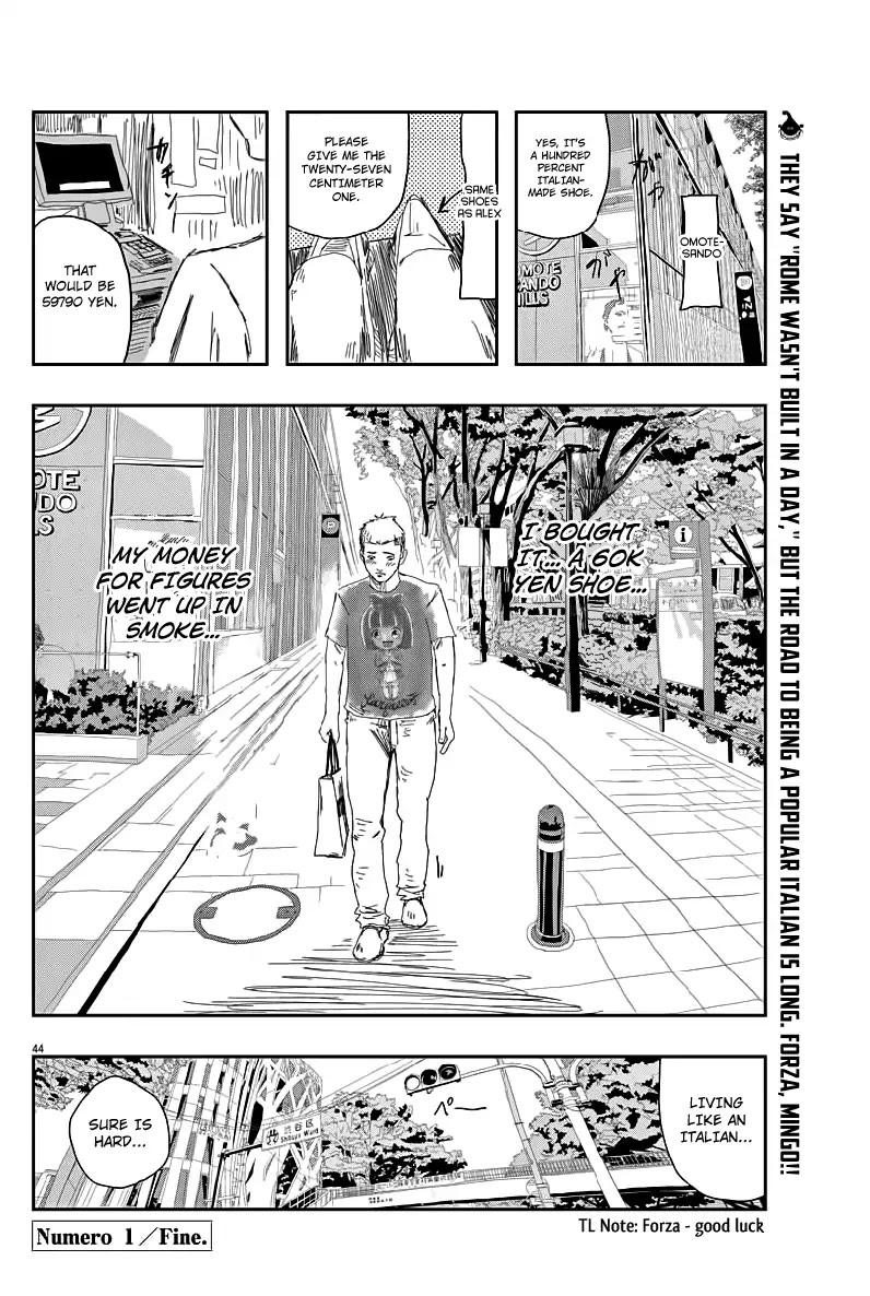 Mingo: Don't Think All Italians Are Popular Chapter 1 page 44 - Chapter 1: Numero 1: Mena-chan