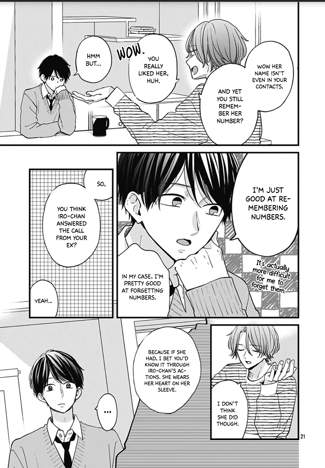 Miniamaru Kareshi Chapter 44 page 23 - Chapter 44