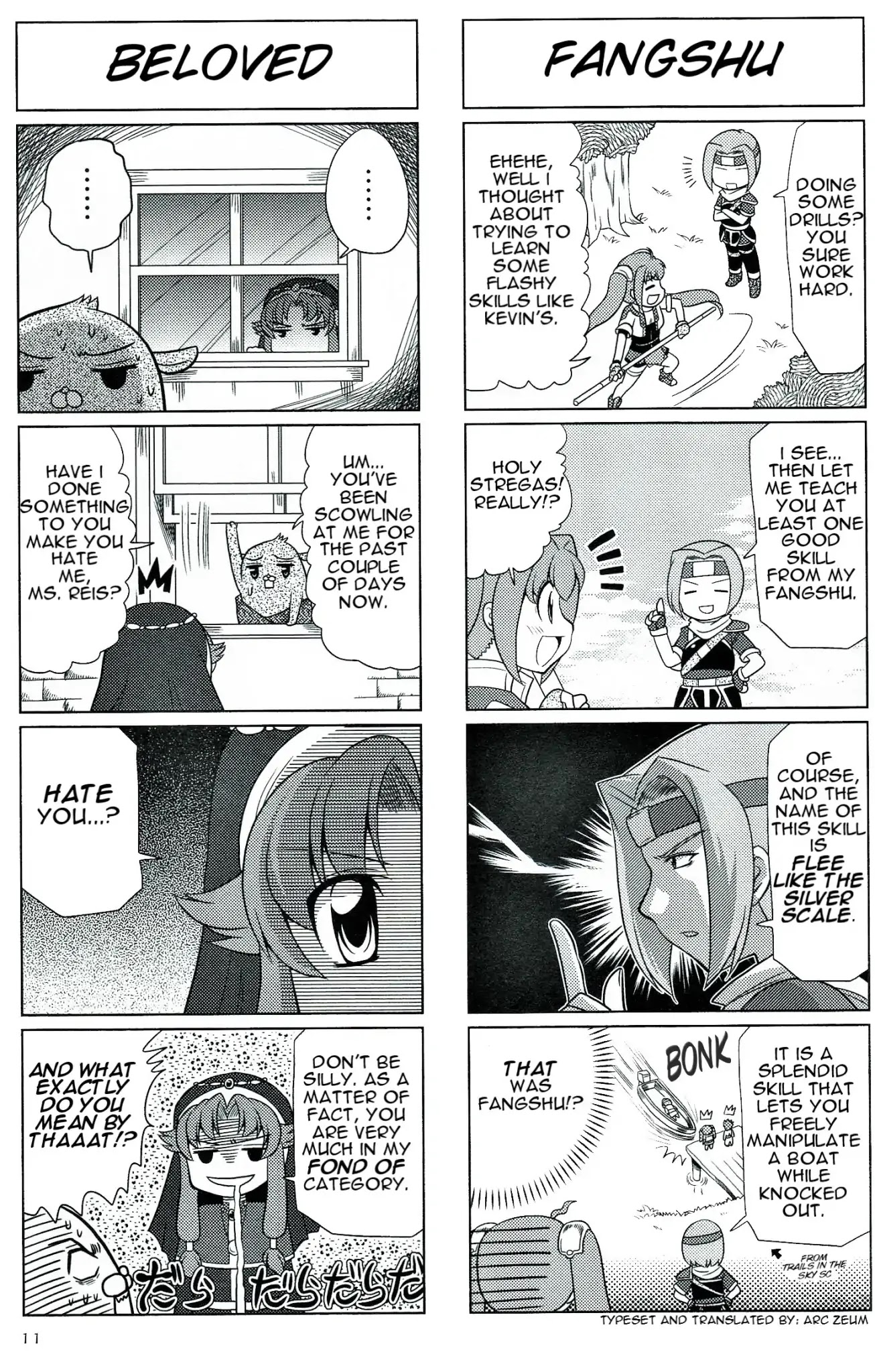 Minna Atsumare! Falcom Gakuen Chapter 24 page 10 - Chapter 24: Period 17