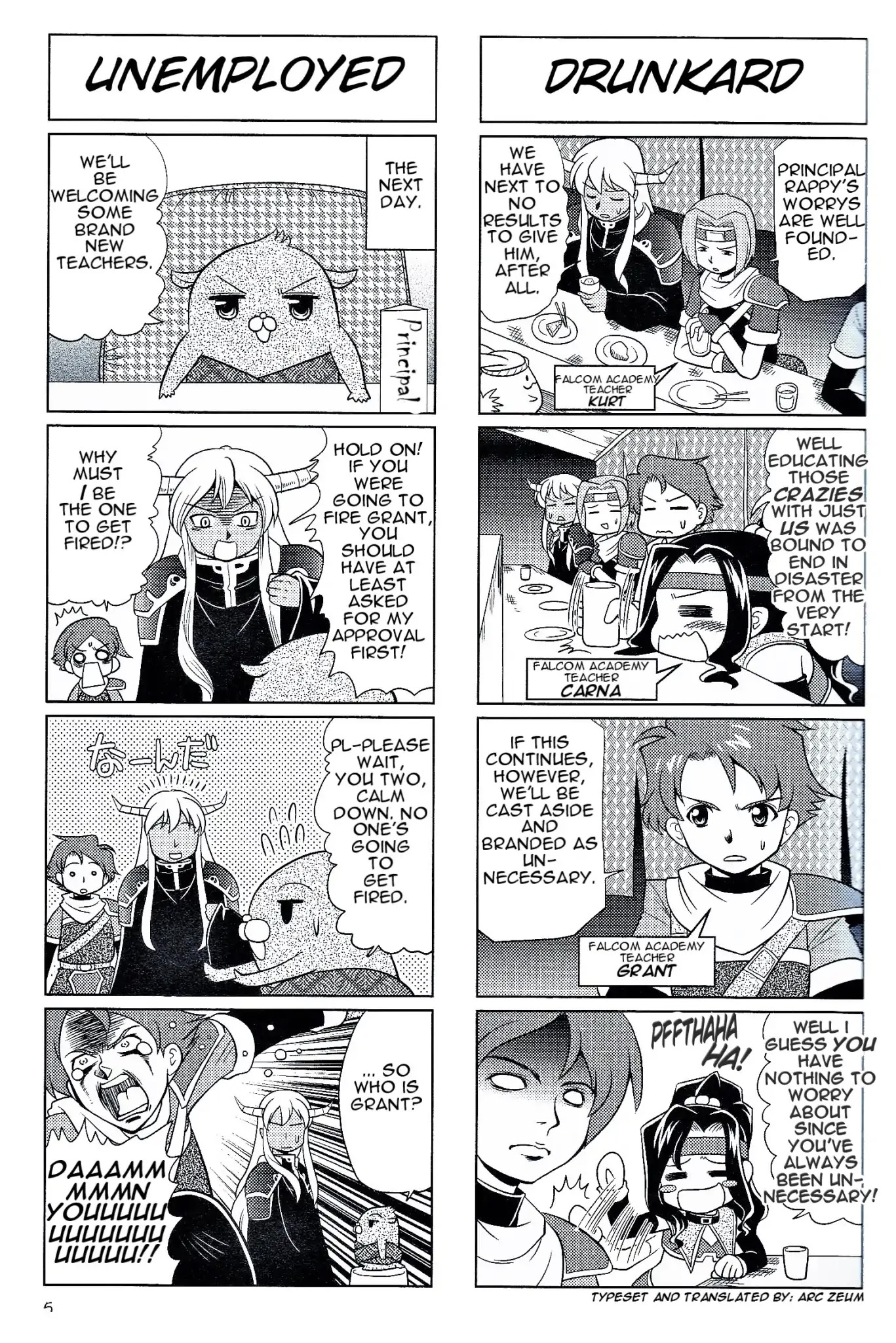 Minna Atsumare! Falcom Gakuen Chapter 24 page 4 - Chapter 24: Period 17