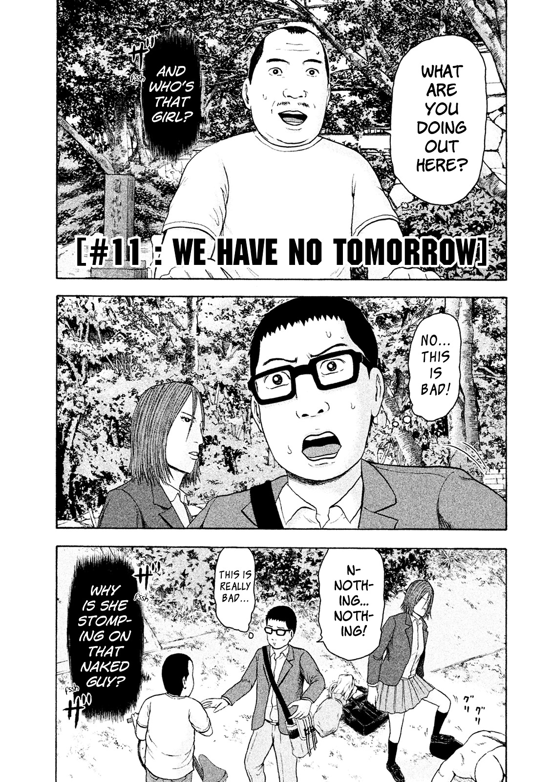 Minna! Esper da yo! Chapter 11.2 page 1 - Chapter 11 v2 : We Have No Tomorrow